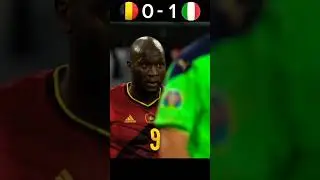 Belgium VS Italy 2020 UEFA Euro Quarter Final Highlights #youtube #shorts #football