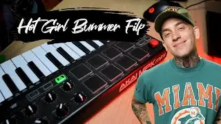 Blackbear - hot girl bummer sample flip | Akai MPK Mini II