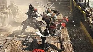 Assassin's Creed 4 Black Flag Massive Naval Battles & The Expedition Assassination