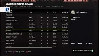 Madden 22 Community files Fixed