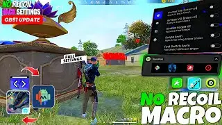 Free Fire Macro Settings | New Android Headshot Script (MacroDroid 2025) 🇧🇷