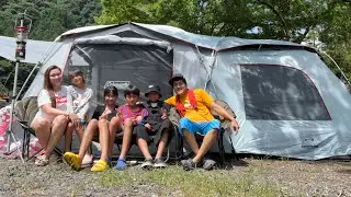 Yagi Yamanehon Camping Japan #colemantent #Toughscreen2 #darkroom #familyvlog #familytime #japanvlog