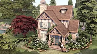 COZY COTTAGE 🏡 The Sims 4 Speed Build | No CC