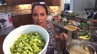 Come Cook with Me -- Chipolte Vegetarian Lentil Soup With Zoodles