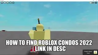 How to FIND Condo & Scented Con Games in Roblox 🤫 (April 2022)