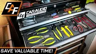 BEST tool organization - Kaizen Foam - Save time!