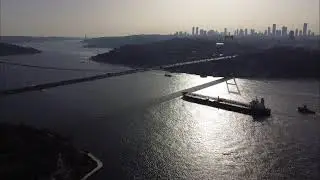 A short flight above İstanbul Bosphorus with DJI Mavic Mini (Unedited Footage, 2.7K)
