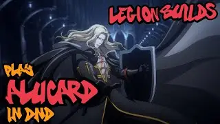Play Alucard in Dungeons & Dragons (Castlevania D&D 5E Builds)