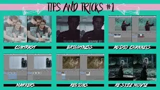 Tips and Tricks #1 ║Sony Vegas