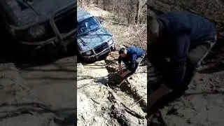 Pajero II off road