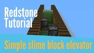 Easy redstone elevator tutorial Minecraft 1.14.4+