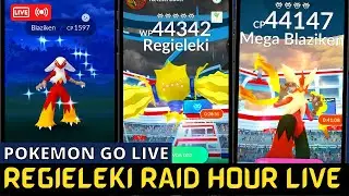 🔴 Regieleki Raid Hour Live