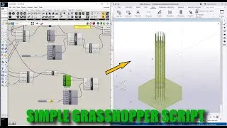 Simple Grasshopper Script and Tekla Grasshopper Component
