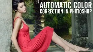 Remove color cast automatically in Photoshop
