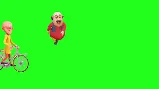cycle motu patlu green screen video | motu patlu ki green screen | creative commons license | motu