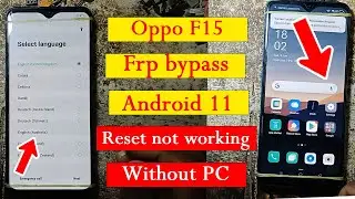 oppo f15 frp bypass android 11 reset not working | oppo f15 frp bypass | sk mobile durgam