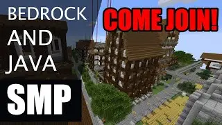 Public Bedrock And Java Minecraft SMP Shop Making Tutorial