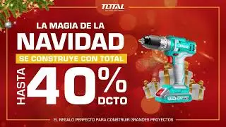 Llave y Esmeril Navidad - Total Tools