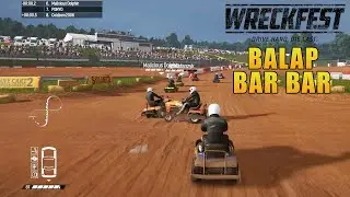BALAP PAKAI MOTOR POTONG RUMPUT !! | WRECKFEST INDONESIA
