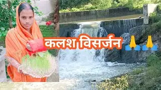 दसारा पूजा के अंतिम दिन|गांव की जिंदगी|गांव का दसारा पूजा|कलश विसर्जन| #youtube #dailyvlog #village