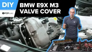BMW E90 M3 Valve Cover Gasket Replacement DIY (2008-2013 BMW E90, E92, E93 M3)