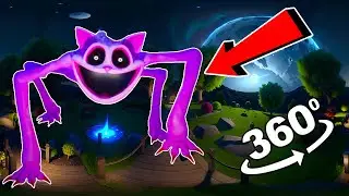 Finding Miss CATNAP | 360° VR Video | Poppy Playtime Chapter 4 | 360 VR Video Meme