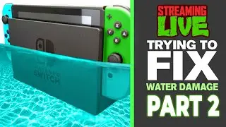 Let's FIX a Nintendo Switch LIVE STREAM - Part 2
