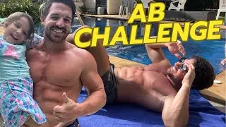 Sixpack Pool Workout - 200 Reps Ab Challenge