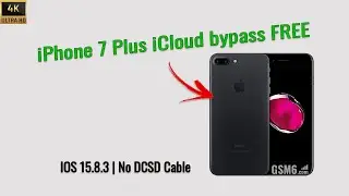 iPhone 7 Plus iCloud Bypass (iOS 15.8.3) - Full Guide with Broque Ramdisk 2025 | All Errors Fix