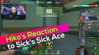 Hiko's Reaction to SicK's Sick Ace | Valorant