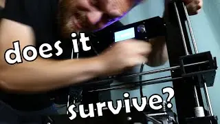 Is it possible to destroy a 3D printer by moving the axes by hand?