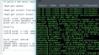 Configuração - Linux - Servidor FreeRadius + Mysql + Mikrotik