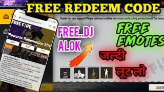 Free Fire Redeem code Today 10 April l free Fire Redeem Code