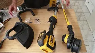 How to set up DeWalts 18V Line Trimmer