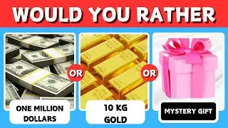 Would You Rather...? MYSTERY Gift Edition 🎁💸🙏🏻❓ | ChoosySparky