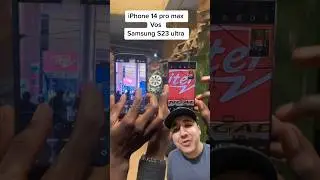 iPhone 14 Pro Max VS Galaxy S23 Ultra 🤯 #iphone14promax #galaxys23ultra #smartphone