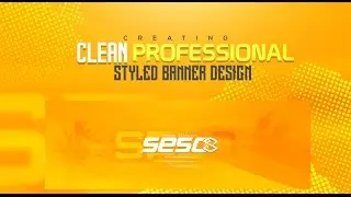 Photoshop Tutorial: Clean Professional Style Banner Design