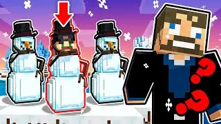 Hiding AS SNOW in Minecraft Hide and Seek