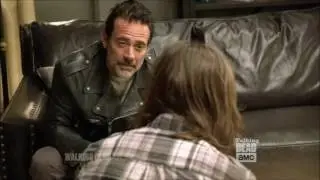 Talking Dead - Jeffrey Dean Morgan on Negan and Carl's relationship