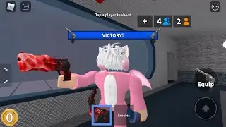 1v1 Godly Bet with a Fan in Murder Mystery 2!