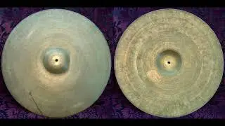 Zildjian 1950's 22" Block Stamp, 2404 grams