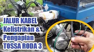 Memahami Jalur Kabel Kelistrikan Tossa Roda 3 untuk Pengapian