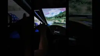 Forza Horizon drifting around in Corvette formula