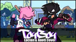 Here we go again... | FNF - ToyBoy - Lucian & Agoti Cover - (Electrolite Remix)