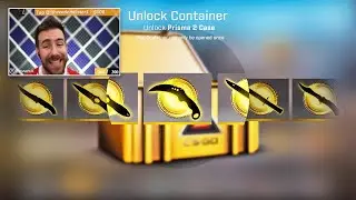 He unboxed his FIRST RARE Butterfly Knife and went CRAZY | COUNTER STRIKE 2 OPENCASE CLIPS