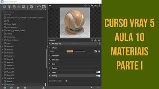 Curso Básico Vray 5 - Aula 10 - Materiais Part I