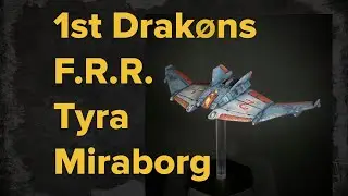 How To Paint Free Rasalhague Republic 1st Drakøns | Painting Battletech Airbrush Blends