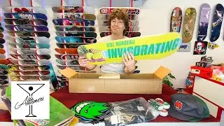 Next Level Skateboard Shop Canada Day Unboxing Video June 28, 2023 Will Marshall boards