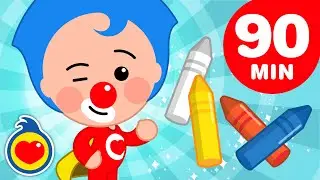 🐥 Plim Plim ♫ CARTOONS for Kids ♫ Full Episodes ♫ The Magic Words (90+ Min)