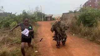 Bushman Prank: She Screamed So Loud! 